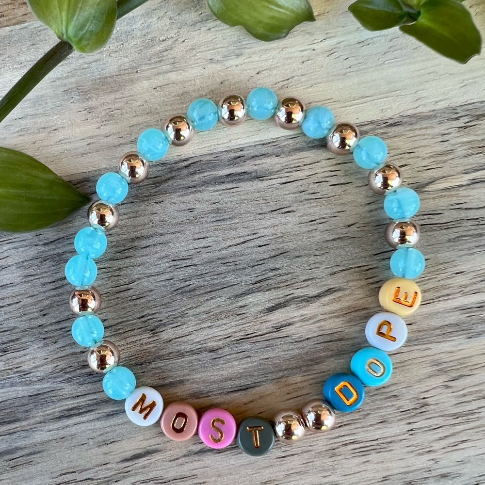 Most Dope | Mac Miller Beaded Bracelet  | Elastic Stretch Fit